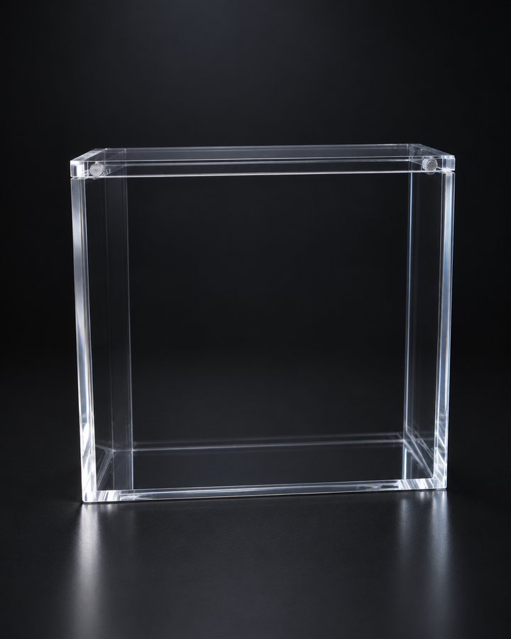 Visuel de la protection acrylique magnétique pour Elite Trainer Box, boîtier vide