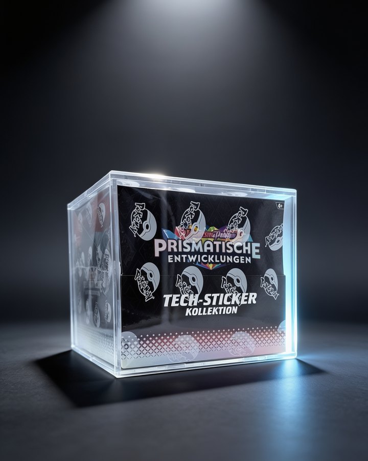 Visuel de la protection acrylique magnétique Display 12 Tripack, coffret à l'intérieur